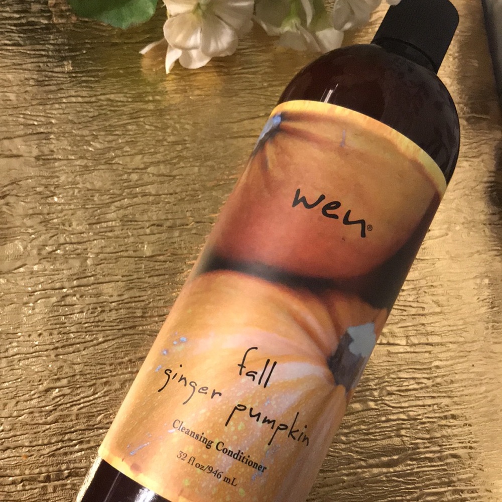 Wen fall ginger pumpkin cleansing conditioner 32 Oz large